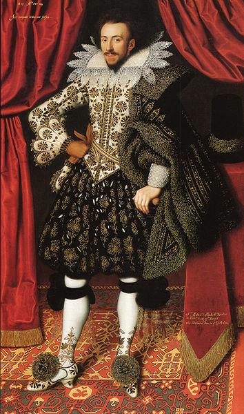 William Larkin Richard Sackville, 3rd Earl of Dorset oil painting picture